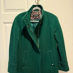 Ellen Tracy Deep Green Coat